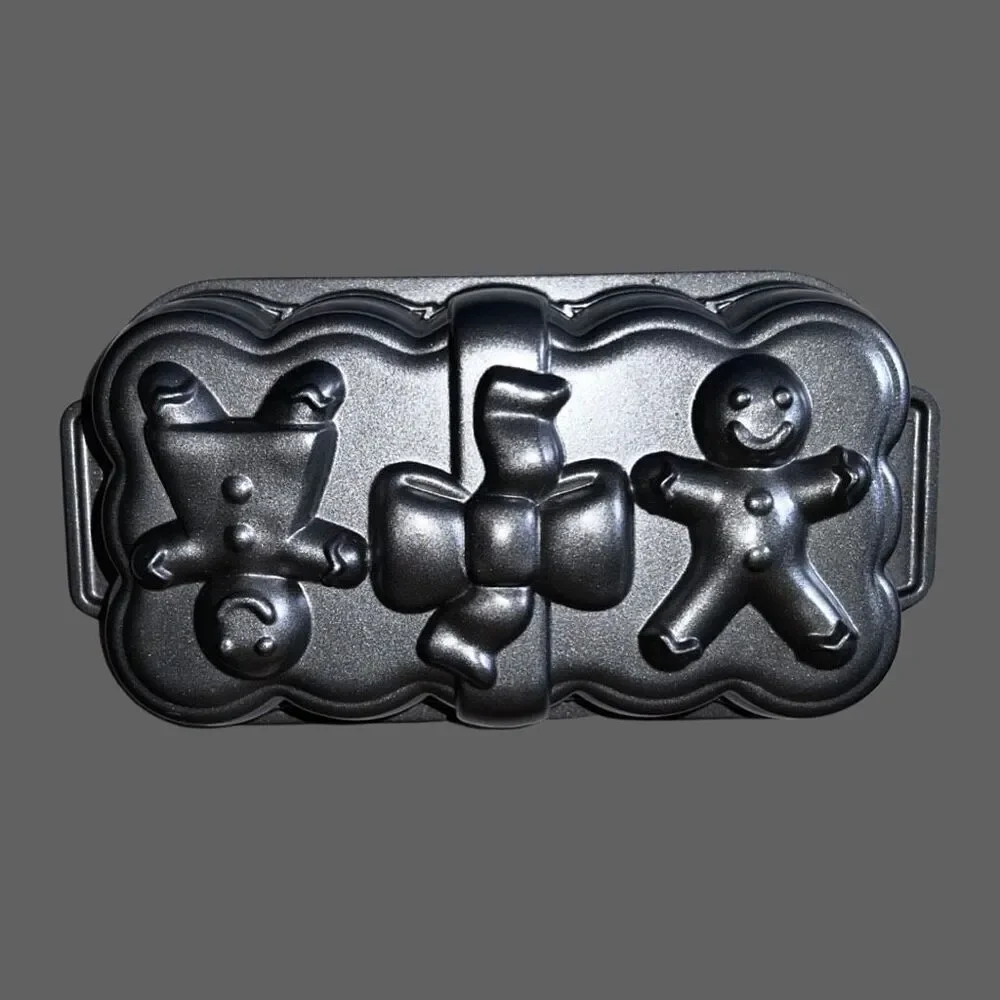 Nordic Ware Gingerbread Loaf Pan Heavy Cast Aluminum 6 Cup 1 LB